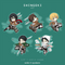 Shingeki | AOT Titan 2.5" Double-Sided Acrylic Charm