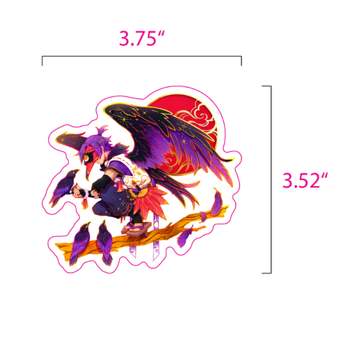 Karasu Tengu: Yaboku Vaporwave Stickers