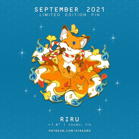 Lil Kitsune: Riru Pin ~ Secret Shop Exclusive Mini Pin LE