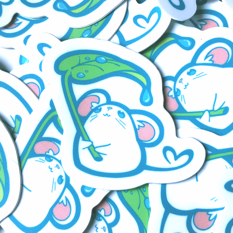 May Mouse Die Cut Stickers