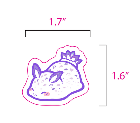 Sea Bunny Die Cut Stickers