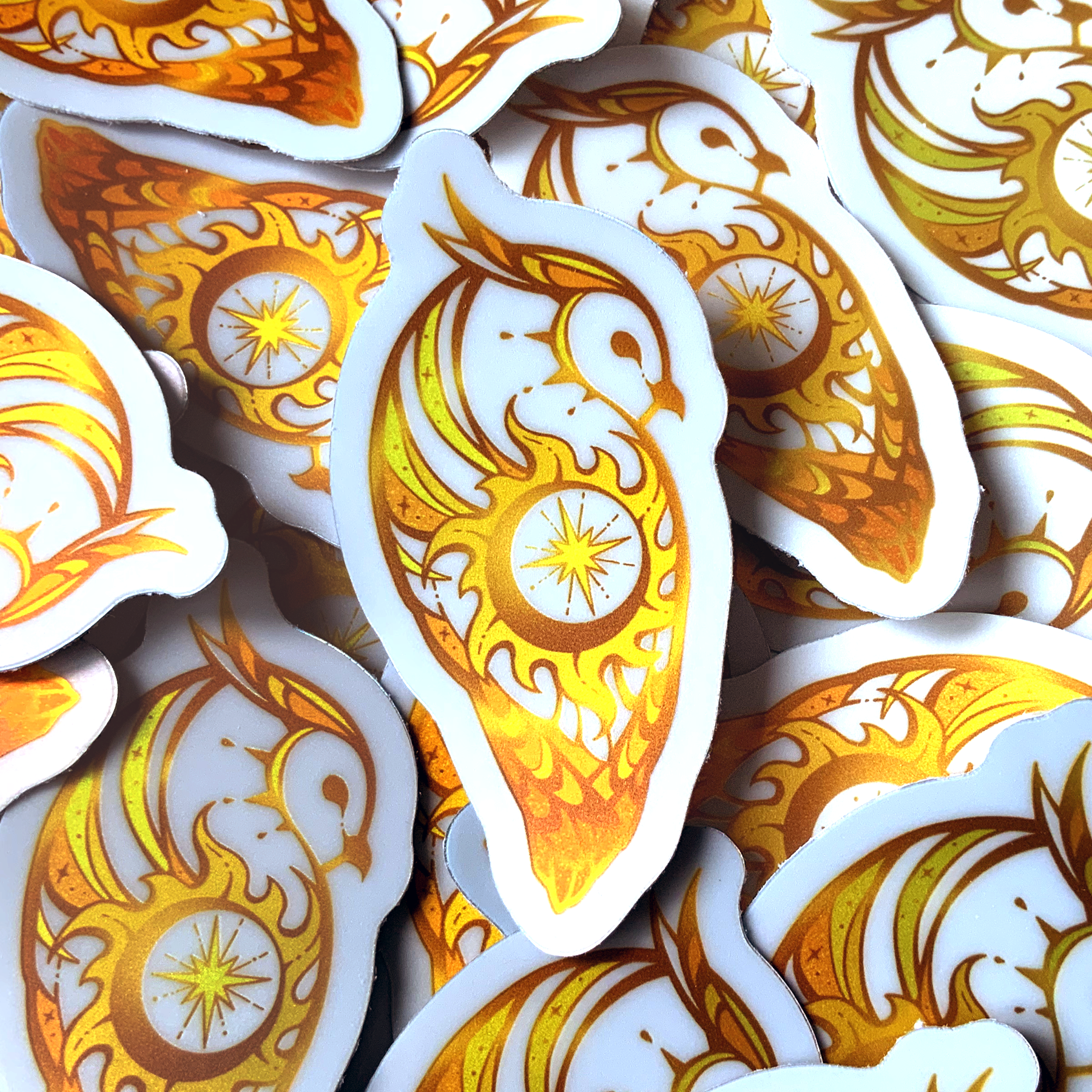 Solar Owl Vaporwave Stickers– oyakoro♥