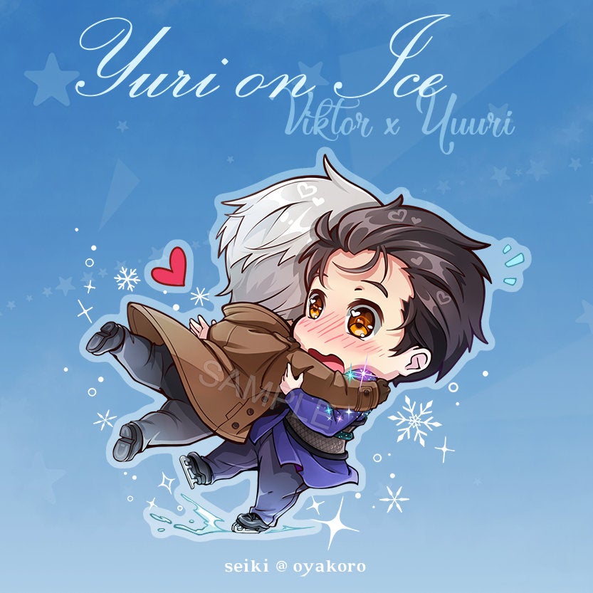 Yuri on Ice | Yuuri & Victor Hug Kiss 2.5