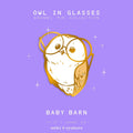 Owl in Glasses Pin