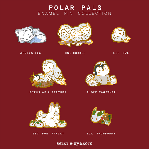 Polar Pals Pins Vol. 2