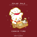 Polar Pals: Cookie Time Pin